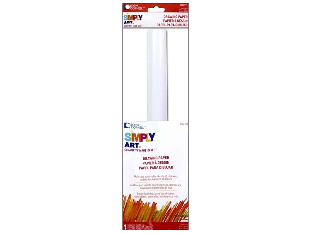 1024x768 Loew Cornell Simply Art Drawing Paper Roll - Drawing Paper Roll