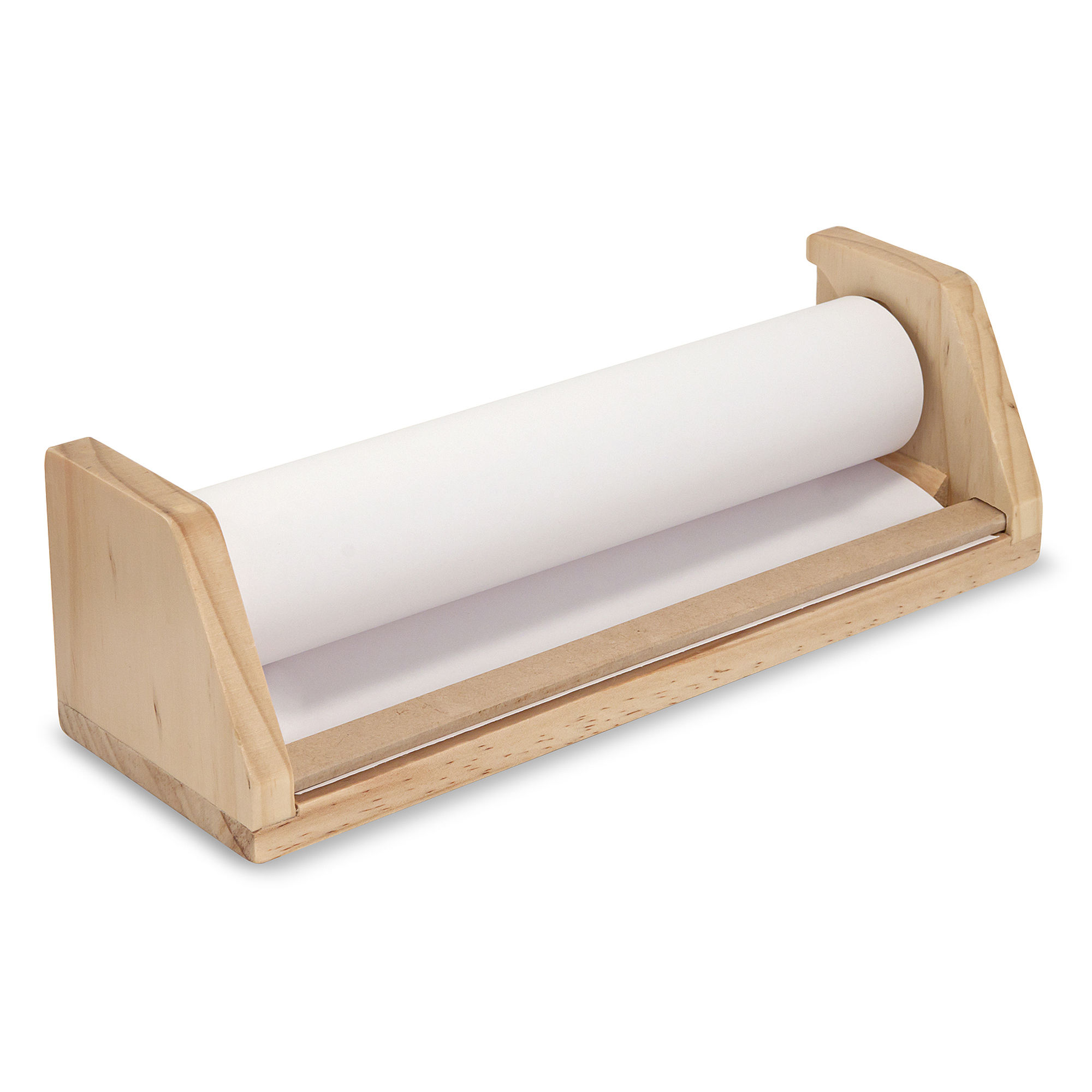 2000x2000 wooden tabletop paper roll dispenser - Drawing Paper Roll