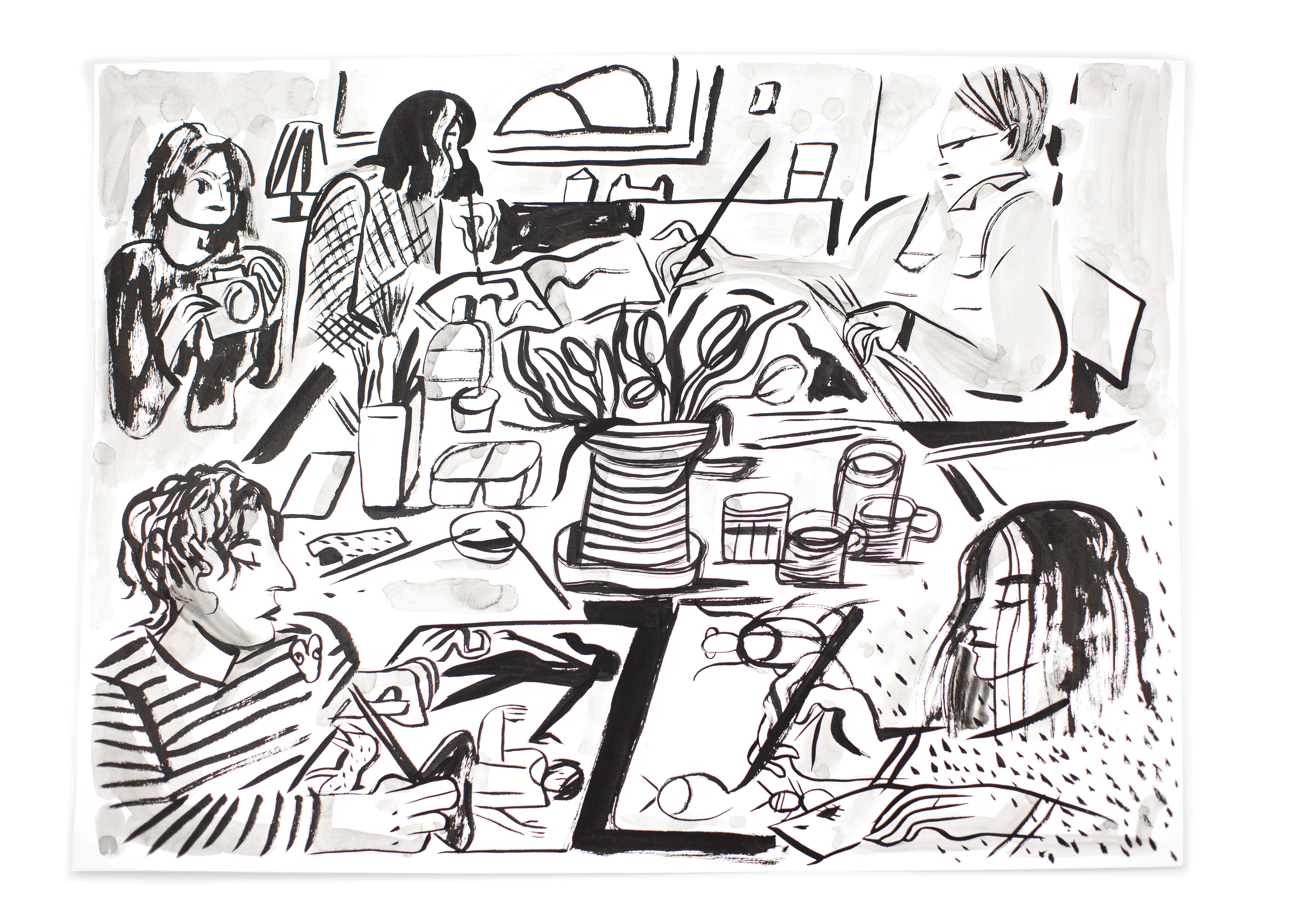 4652x3280 here's your handy guide to organizing a ladies drawing night - Drawing Party