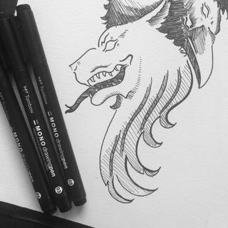 320x320 mono drawing pen, pack - Drawing Pen