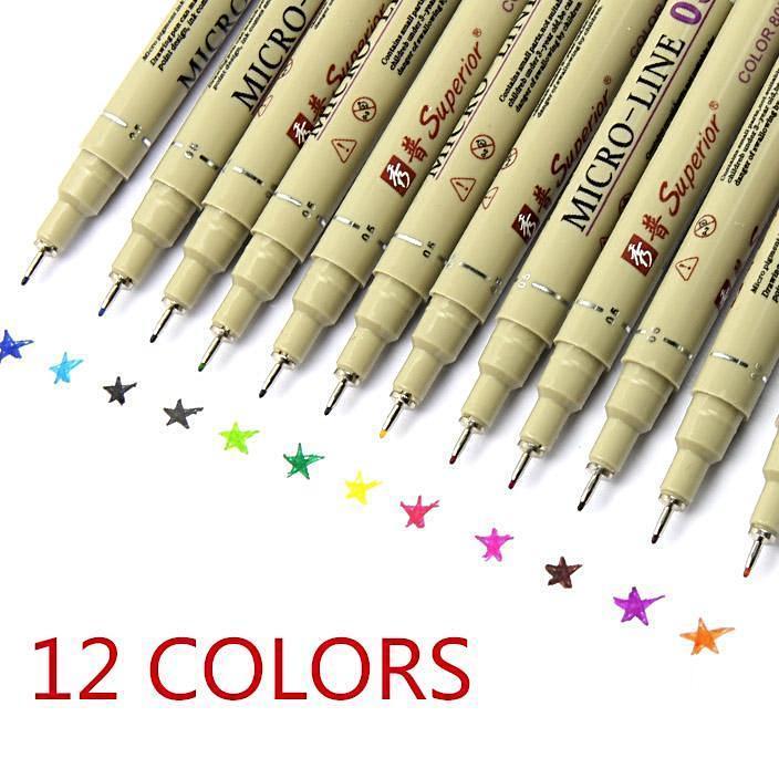 704x704 micro line color waterproof thin animation drawing pen - Drawing Pen