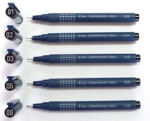 300x242 pilot dr drawing pen black pigment ink water resistant - Drawing Pen