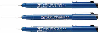 422x140 Zig Drawing Pen - Drawing Pen