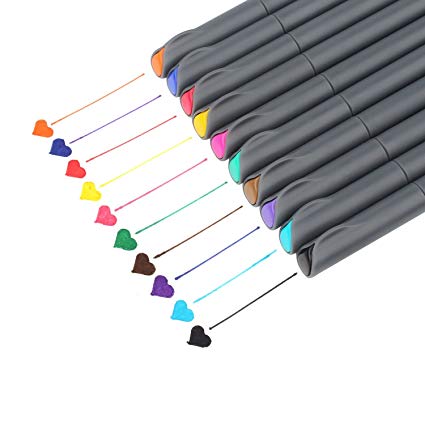 425x425 Fineliner Color Pen Set, Taotree Colored Sketch - Drawing Pen