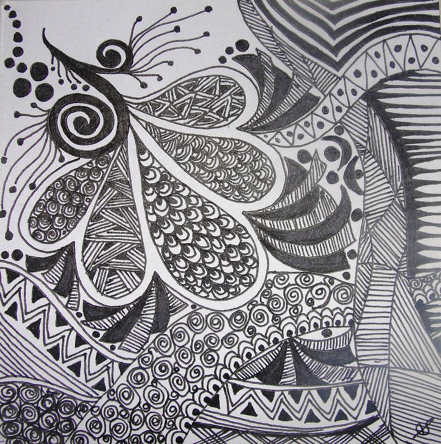 894x900 Pen Painting Drawing - Drawing Pen Art