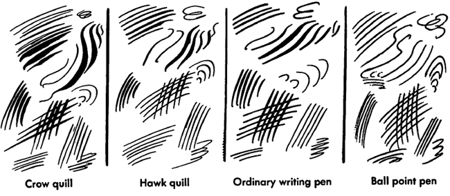 650x284 How To Use Pen And Ink Drawing Techniques Lesson - Drawing Pen Drawing