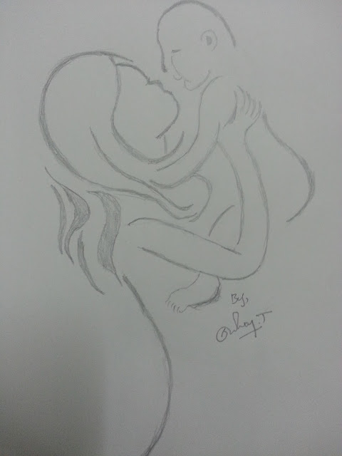 480x640 Beautiful Pencil Drawings, Pencil Sketches Of Nature, Landscapes - Drawing Pencil Drawing