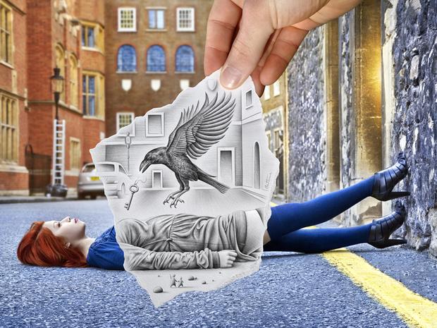 620x465 Pencil Vs Camera - Drawing Photography