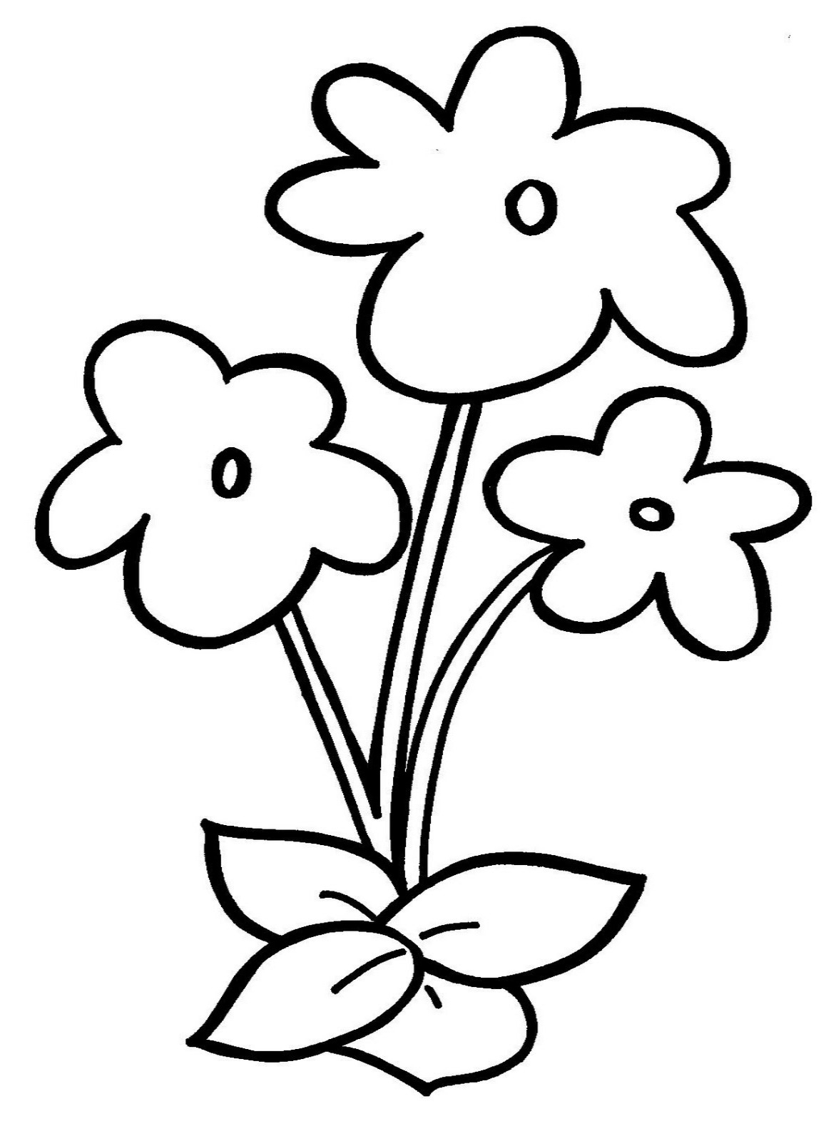 1172x1600 Huge Collection Of 'drawing For Kids Flower' Download More Than - Drawing Pictures Of Flowers That Are Easy