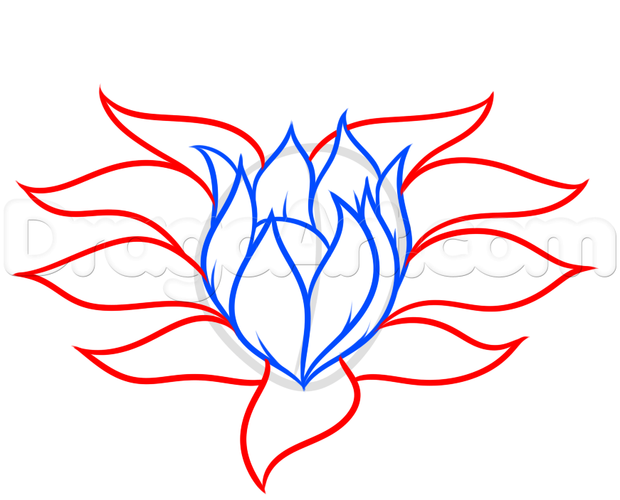 871x703 Drawing A Pretty Flower Easy, Step - Drawing Pictures Of Flowers That Are Easy