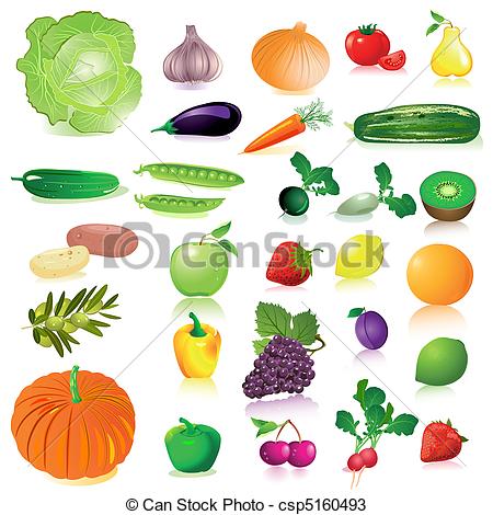 450x470 Vegetables And Fruit - Drawing Pictures Of Fruits And Vegetables