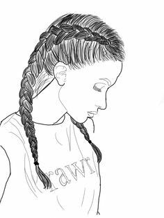 236x314 Best Drawing Of Girls Images Tumblr Girl Drawing, How To Draw - Drawing Pictures Of Girl