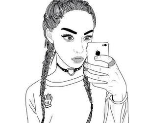 300x250 Images About Drawing Girls On We Heart It See More - Drawing Pictures Of Girl