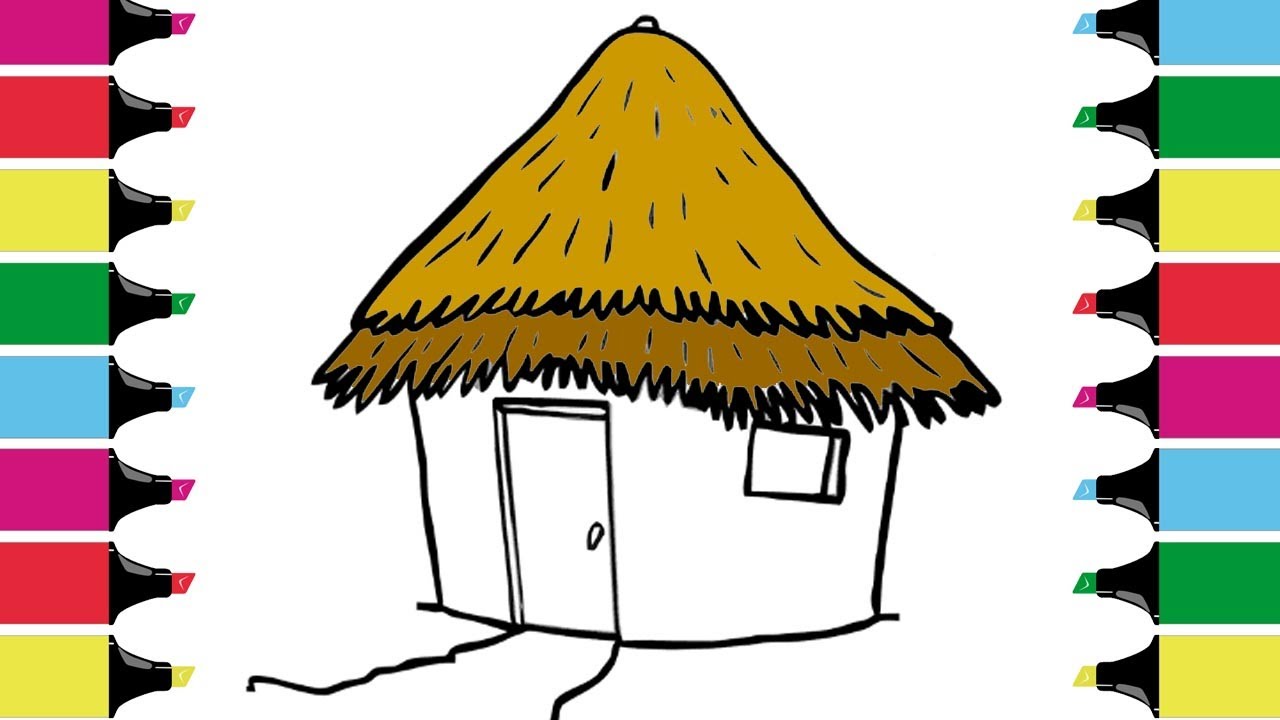Drawing Pictures Of Hut at Explore collection of