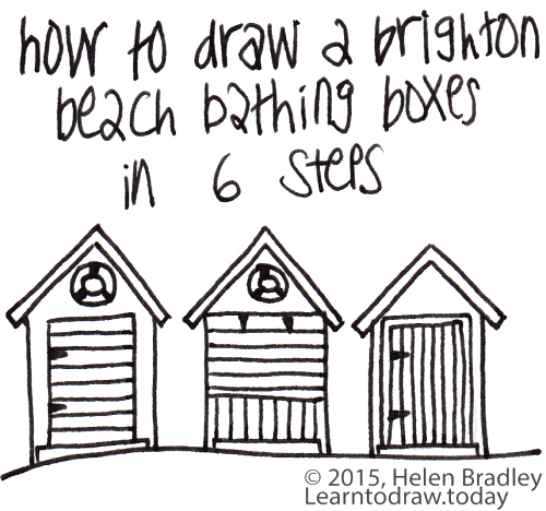500x468 Beach Hut Learn To Draw - Drawing Pictures Of Hut