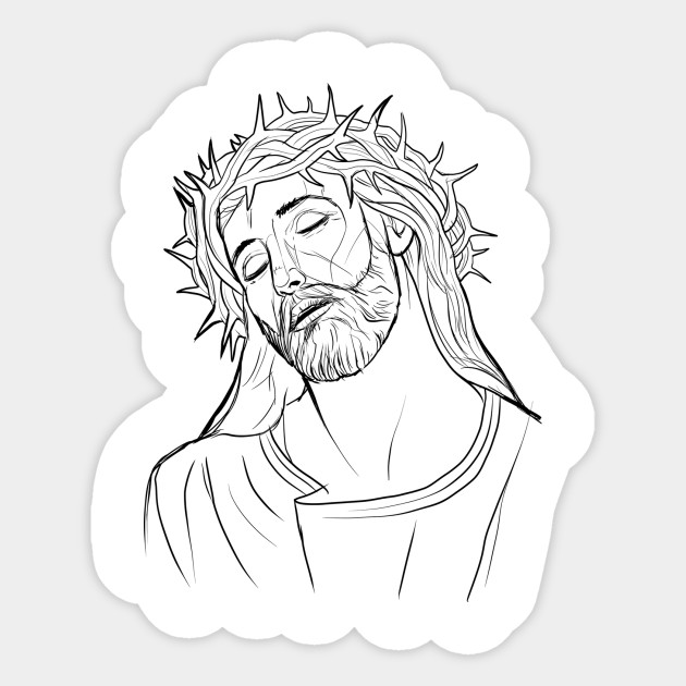 630x630 Jesus Christ Drawing Design - Drawing Pictures Of Jesus Christ