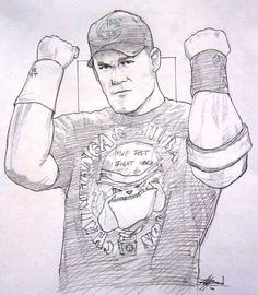 236x270 How To Draw John Cena Wwe John Cena Drawings Amazing John - Drawing Pictures Of John Cena