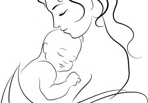 300x210 mother with baby pencil photos mother child drawing in pencil - Drawing Pictures Of Mother And Child