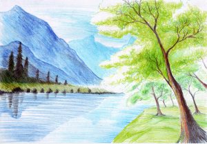 300x210 Nature Drawing Pics - Drawing Pictures Of Nature With Colour