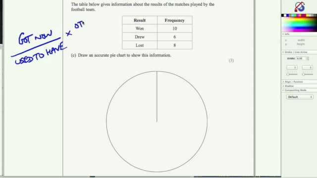 640x360 Gcse Maths Pie Charts On Vimeo - Drawing Pie Charts