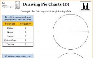 300x188 Pie Chart Worksheets - Drawing Pie Charts