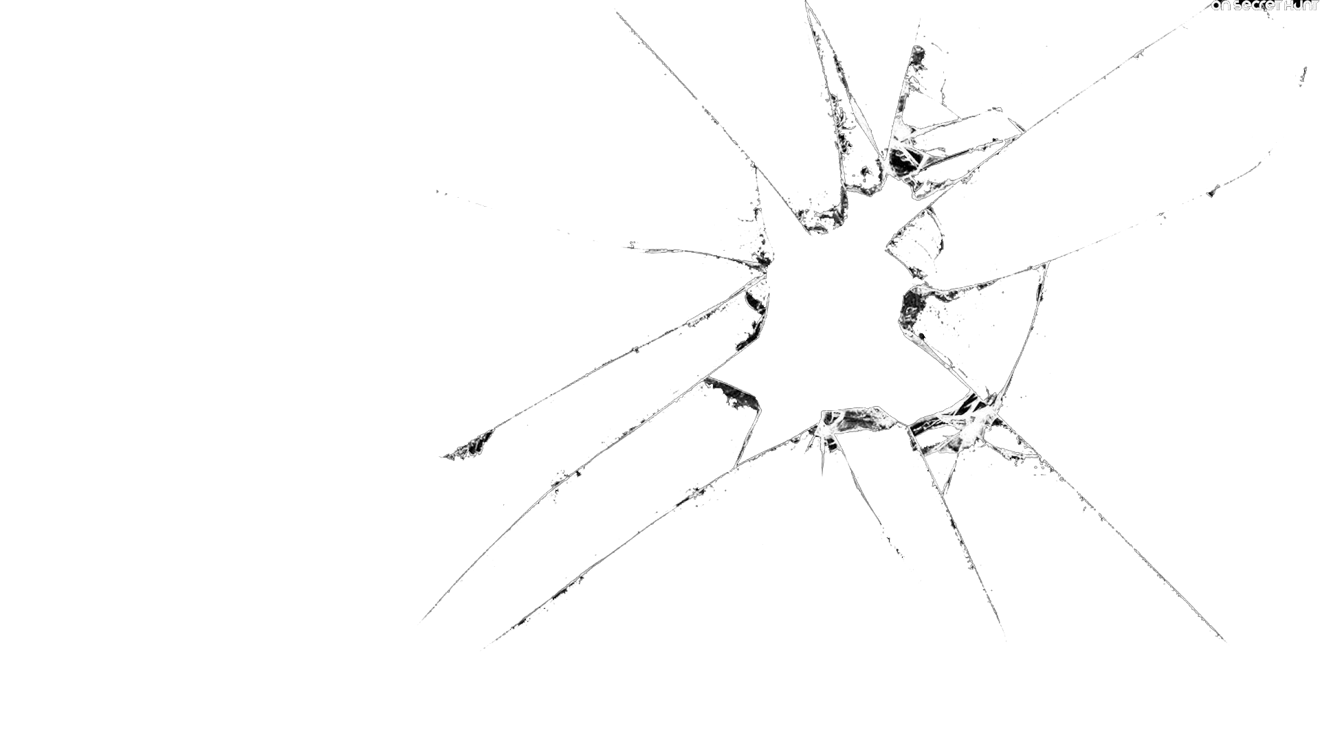 1920x1080 Broken Glass Drawing Transparent Png - Drawing Png