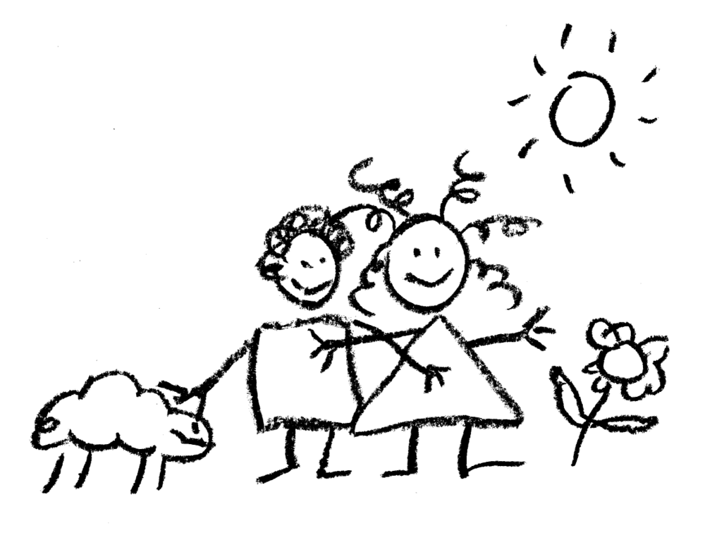 1000x793 Child Drawing Png Black And White Transparent Images - Drawing Png