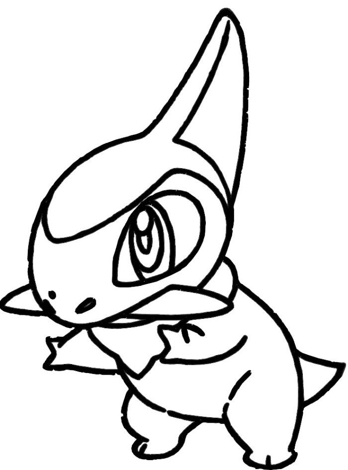 700x945 Axew Pokemon Coloring Pages - Drawing Pokemon Online