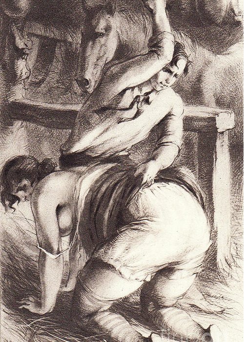 500x700 Poker De Dames Greeting Card For Sale - Drawing Poker