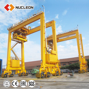 350x350 port container gantry crane with drawing - Drawing Port