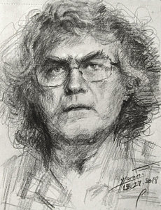 230x300 Self Portrait Drawings Fine Art America - Drawing Portraits From Photos