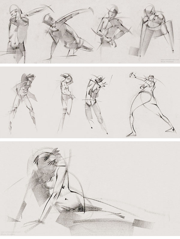 600x797 Quickposes Pose Library For Figure Gesture Drawing Practice - Drawing Poses