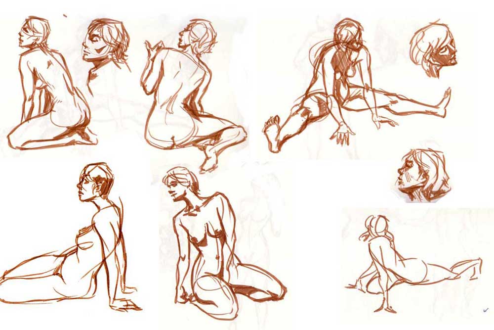 1000x667 Tips On Drawing Female Body - Drawing Poses Female