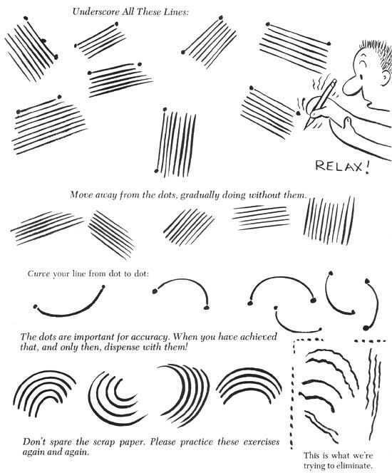 550x667 Cartooning Exercises For Beginners Animation - Drawing Practice For Beginners