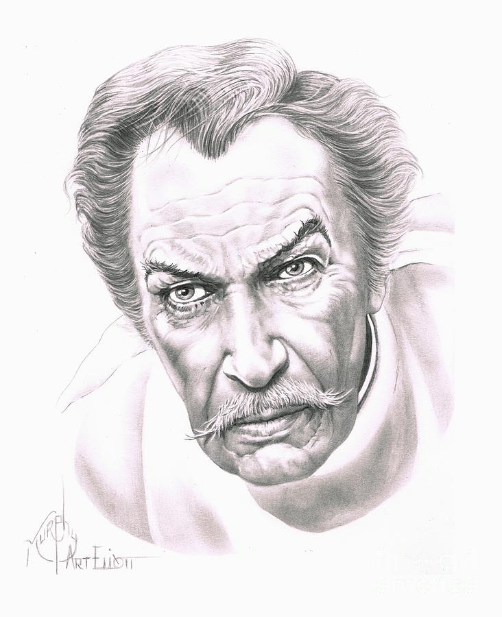 732x900 vincent price drawing - Drawing Price
