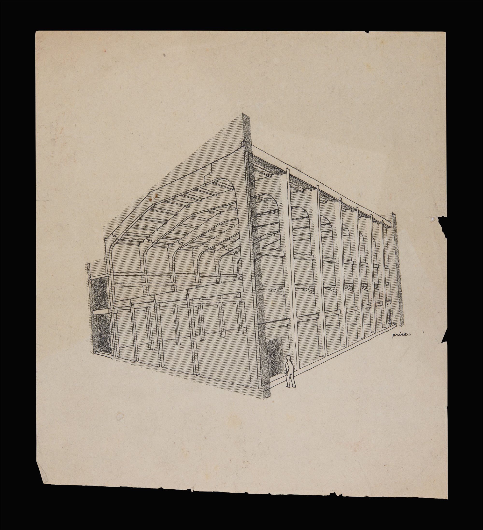 2000x2194 cedric price the shatwell project drawings drawing matter - Drawing Price