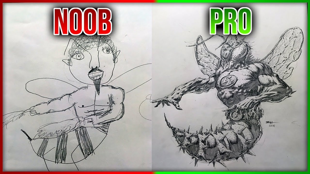 1280x720 pro redraws noob's drawing - Drawing Pro