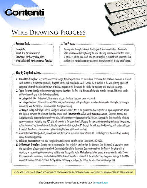 500x637 Wire Drawing Process Contenti - Drawing Process