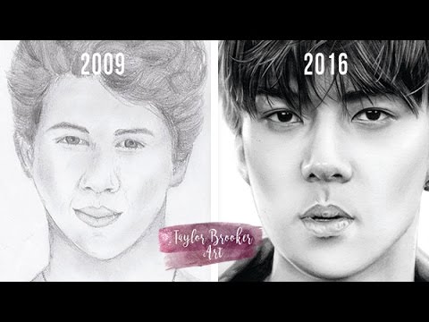 480x360 portrait drawing progress age - Drawing Progress