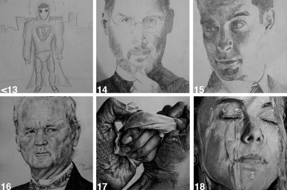 570x377 These Amazing Before And After Drawings Show The Real Value - Drawing Progress