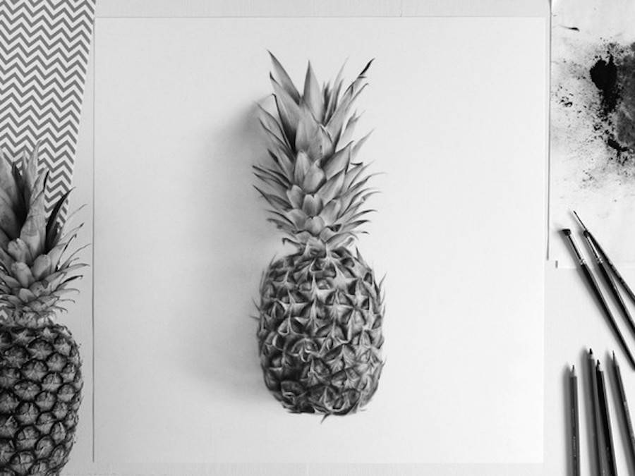 900x675 days hyperrealistic drawing project fubiz media - Drawing Project