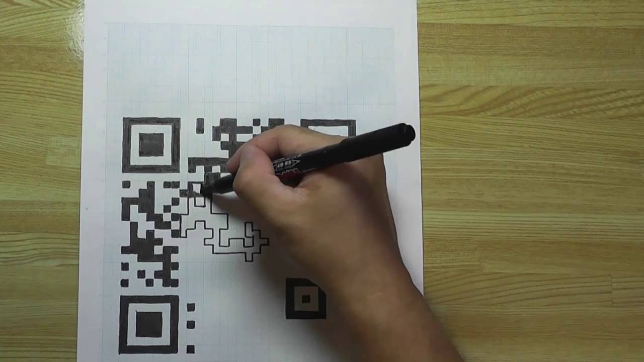 Drawing Qr Code at Explore collection of Drawing