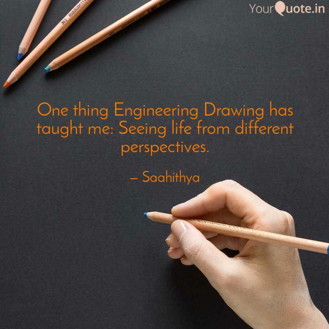 1080x1080 one thing engineering dra quotes writings - Drawing Quotes