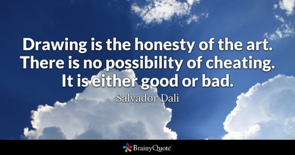600x315 salvador dali - Drawing Quotes And Sayings