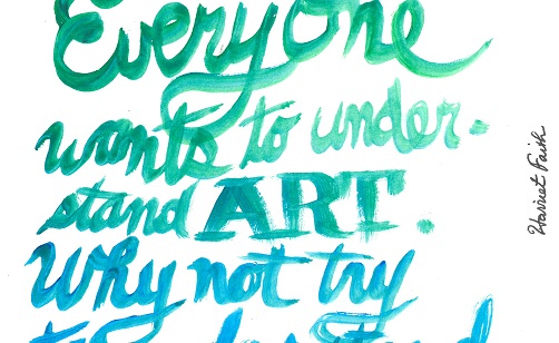 502x308 a beautiful quote from picasso bk reader - Drawing Quotes Inspiration