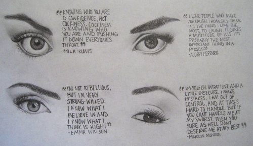 500x288 Drawing, Eyes, Quote - Drawing Quotes Inspiration