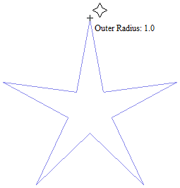 255x266 draw star - Drawing Radius