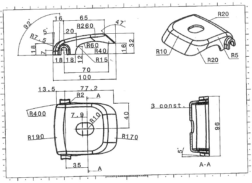 850x620 how to draw a solid with multiple radius filets grabcad questions - Drawing Radius