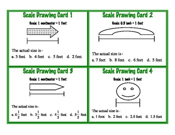 350x270 scale drawing task cards ratio proportion geometry common - Drawing Ratio