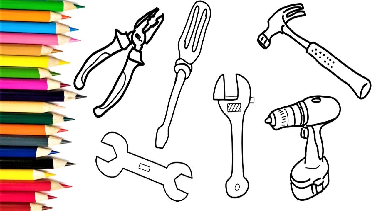 Drawing tool. Инструменты раскраска для детей. Инструменты рисунок. Инструменты для рисования. Инструменты для рисования для детей.